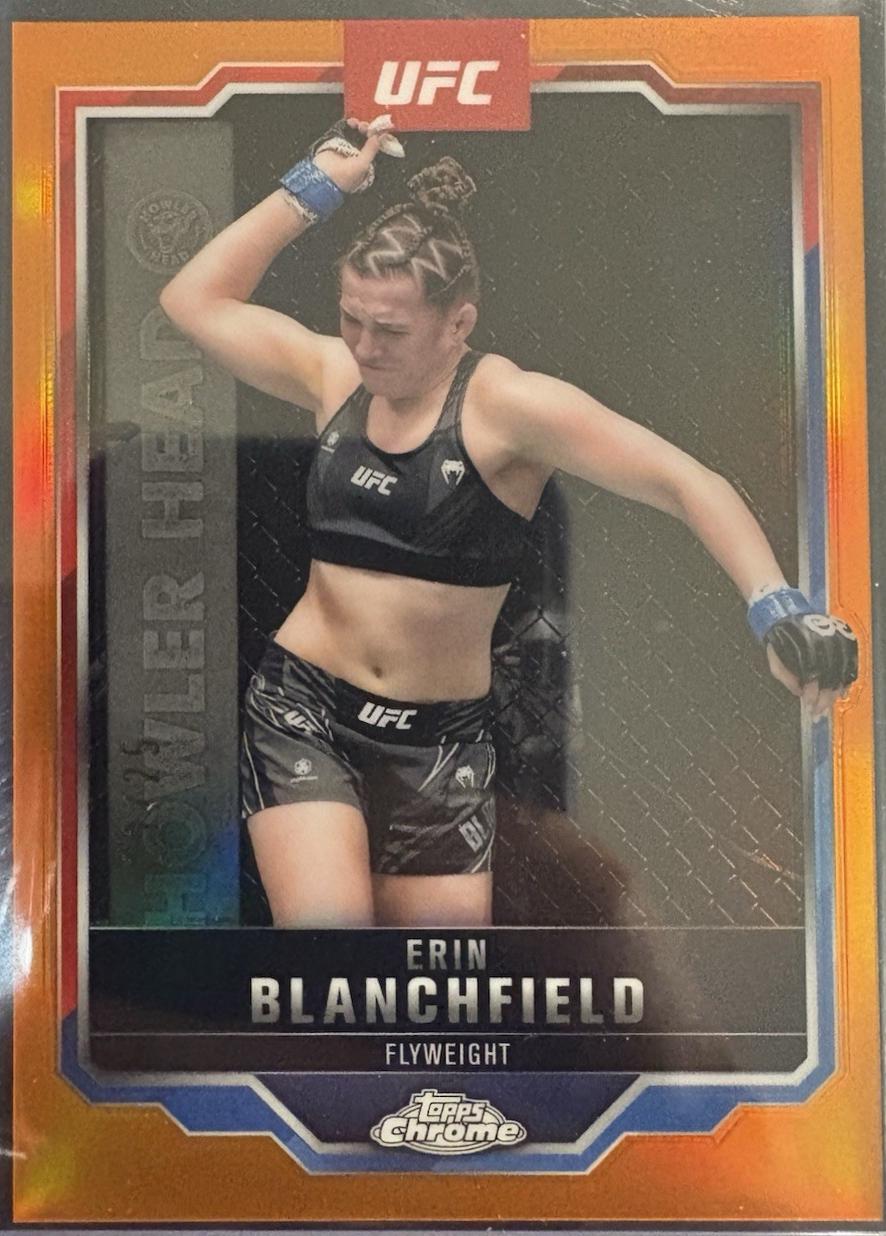 Erin Blanchfield [Orange Geometric Refractor] #97