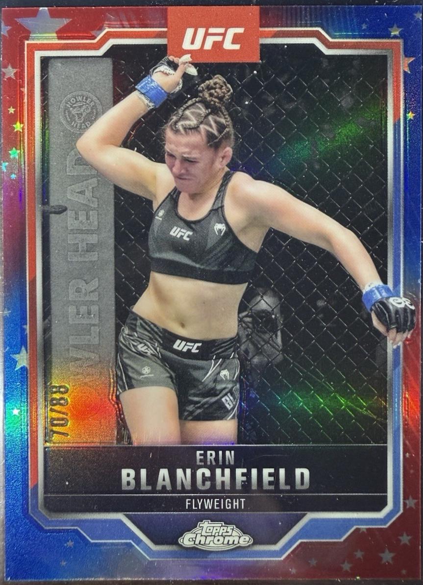 Erin Blanchfield [Red White Blue Refractor] #97