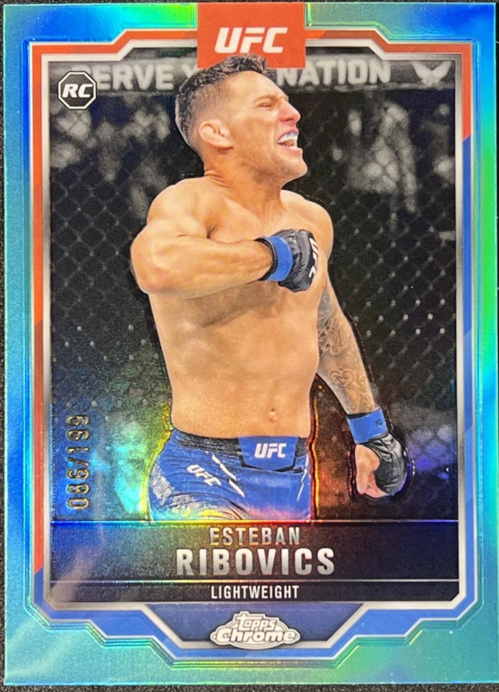 Esteban Ribovics [Aqua Refractor] #75