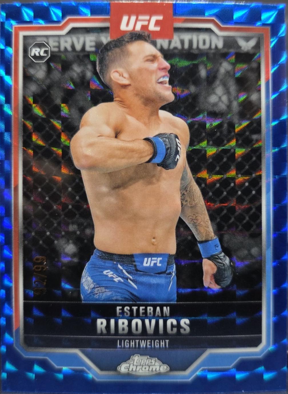 Esteban Ribovics [Blue Geometric Refractor] #75