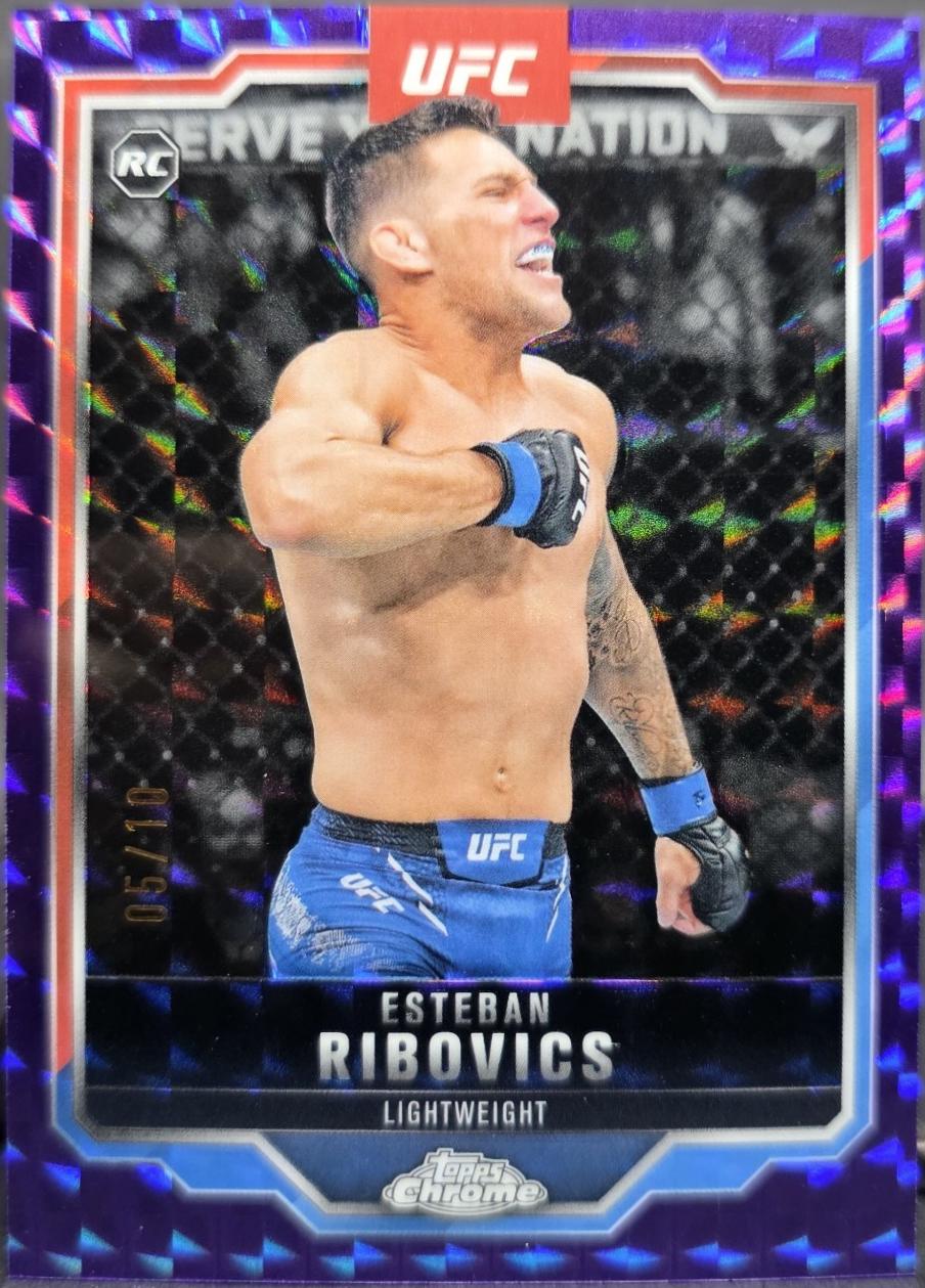 Esteban Ribovics [Purple Geometric Refractor] #75