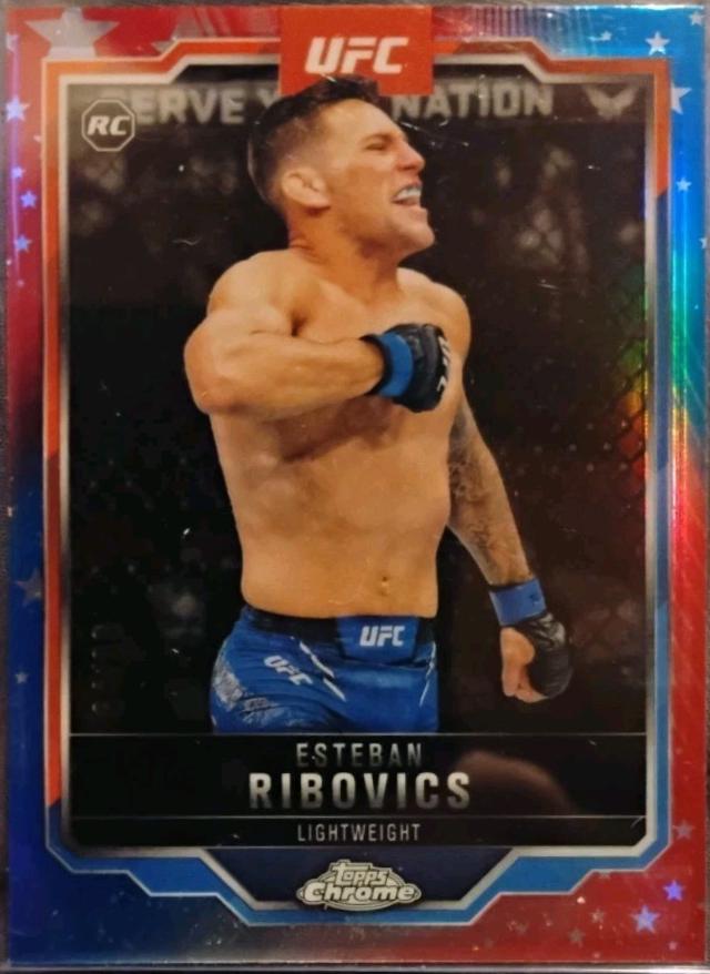 Esteban Ribovics [Red White Blue Refractor] #75