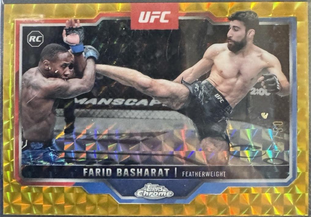Farid Basharat [Gold Geometric Refractor] #132
