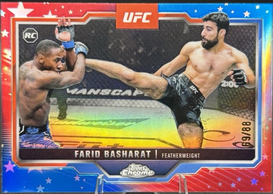 Farid Basharat [Red White Blue Refractor] #132