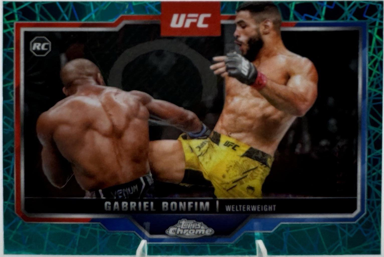 Gabriel Bonfim [Teal Lazer Refractor] #26