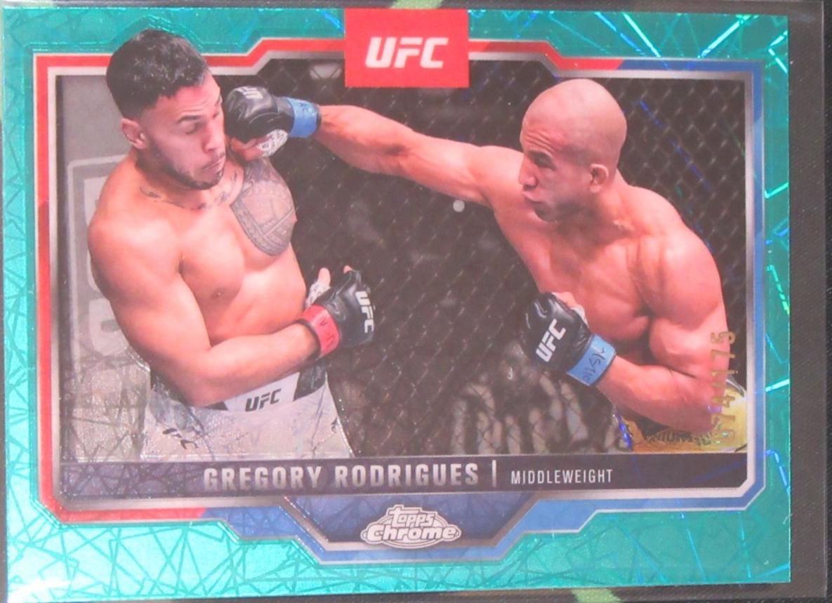 Gregory Rodrigues [Teal Lazer Refractor] #20