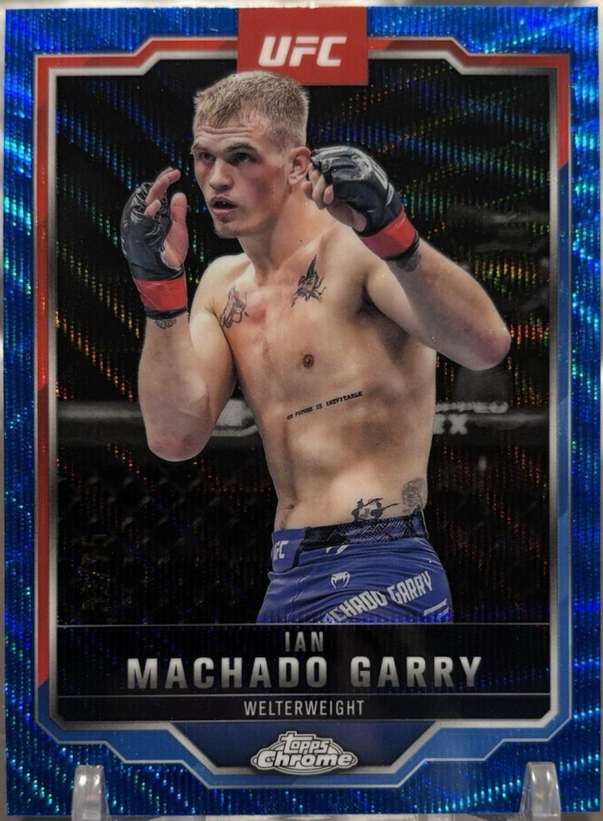 Ian Machado Garry [Blue Wave Refractor] #163
