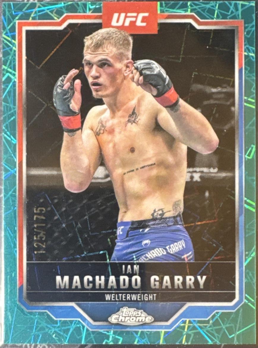 Ian Machado Garry [Teal Lazer Refractor] #163