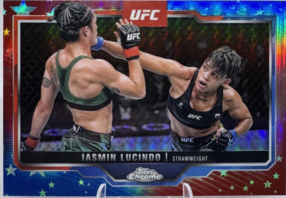 Iasmin Lucindo [Red White Blue Refractor] #130