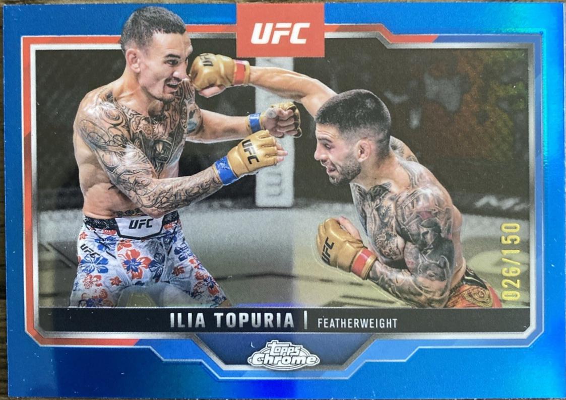 Ilia Topuria [Blue Refractor] #43
