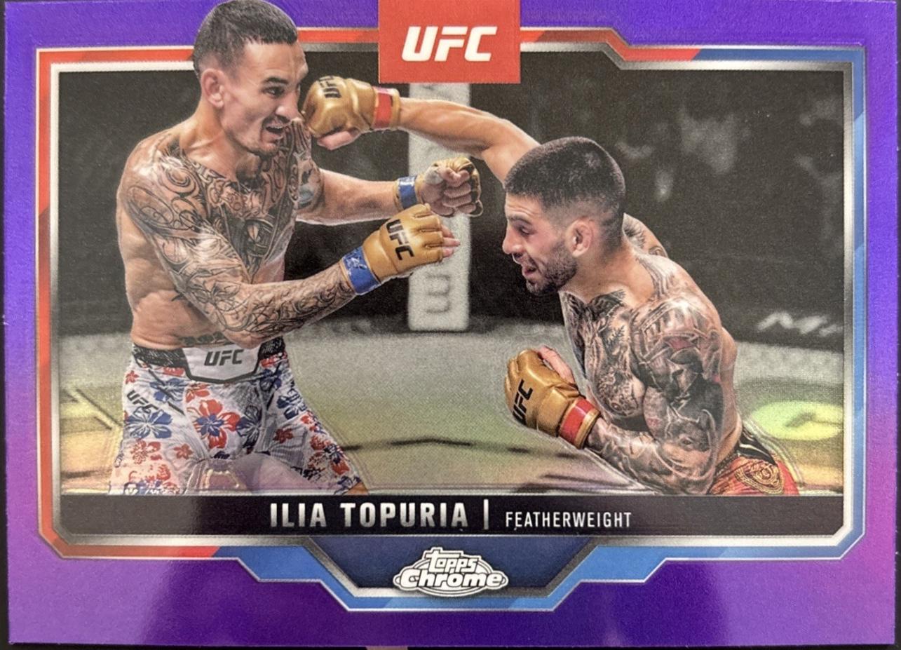 Ilia Topuria [Purple Refractor] #43