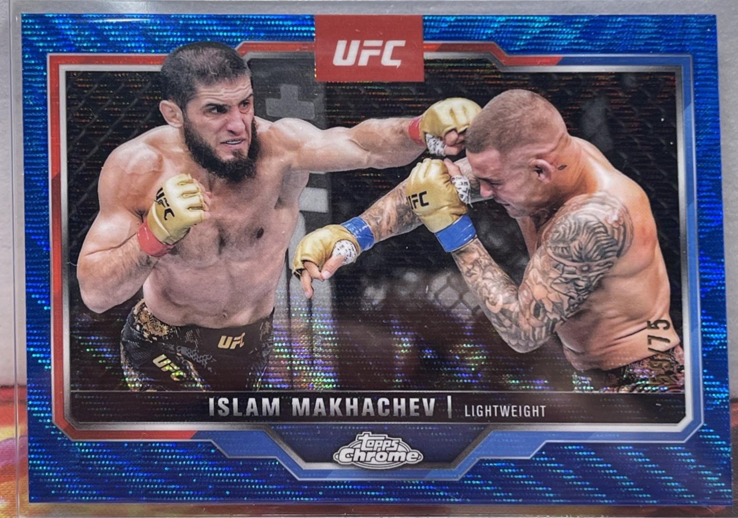 Islam Makhachev [Blue Geometric Refractor] #200