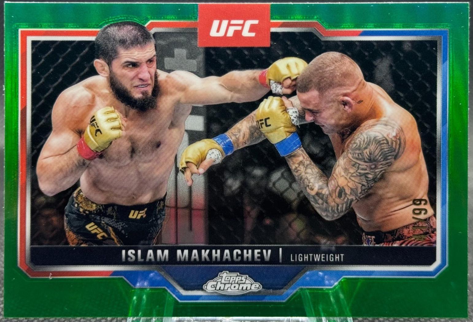 Islam Makhachev [Green Refractor] #200