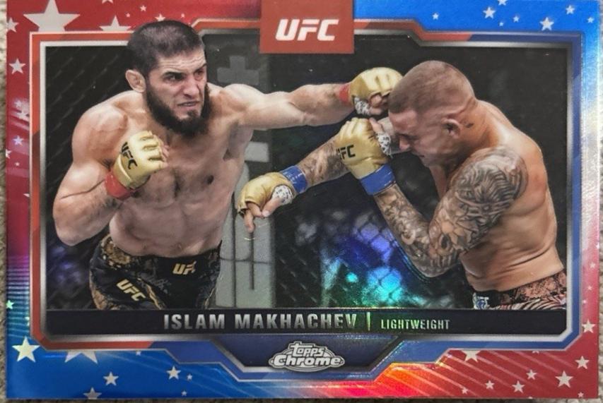 Islam Makhachev [Red White Blue Refractor] #200