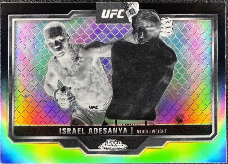 Israel Adesanya [Negative Refractor] #3