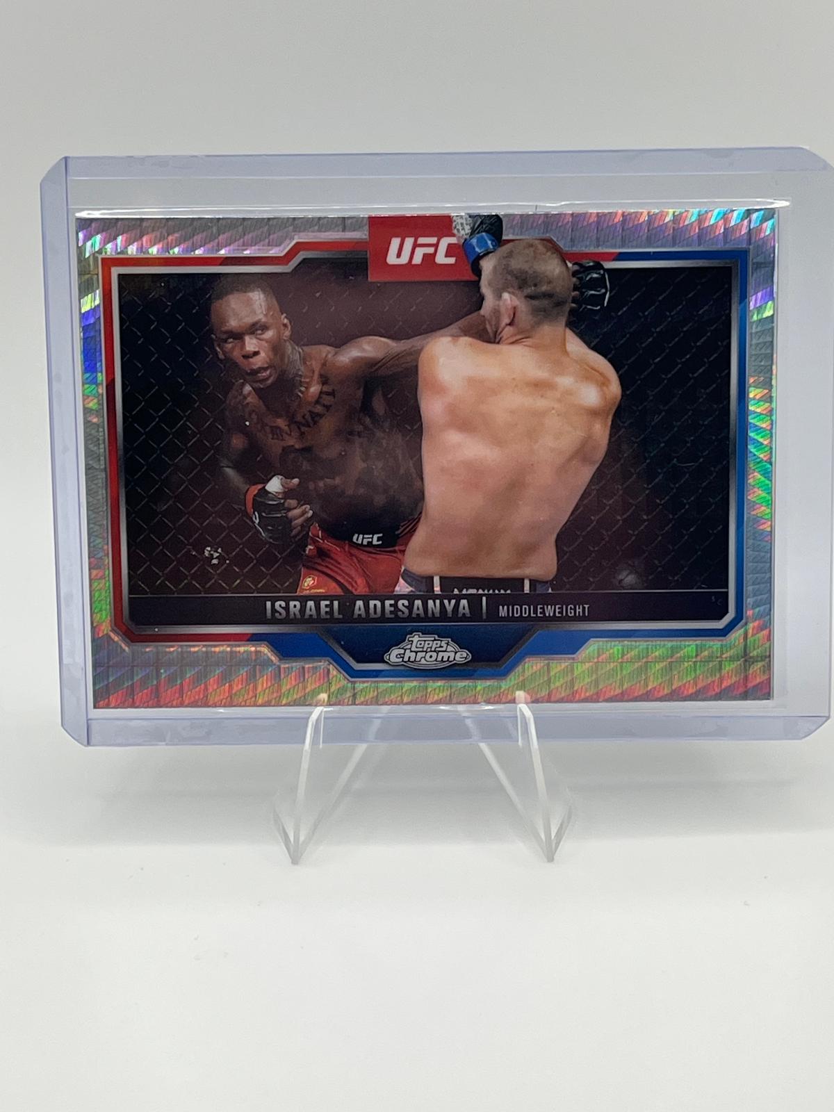 Israel Adesanya [Prism Refractor] #3
