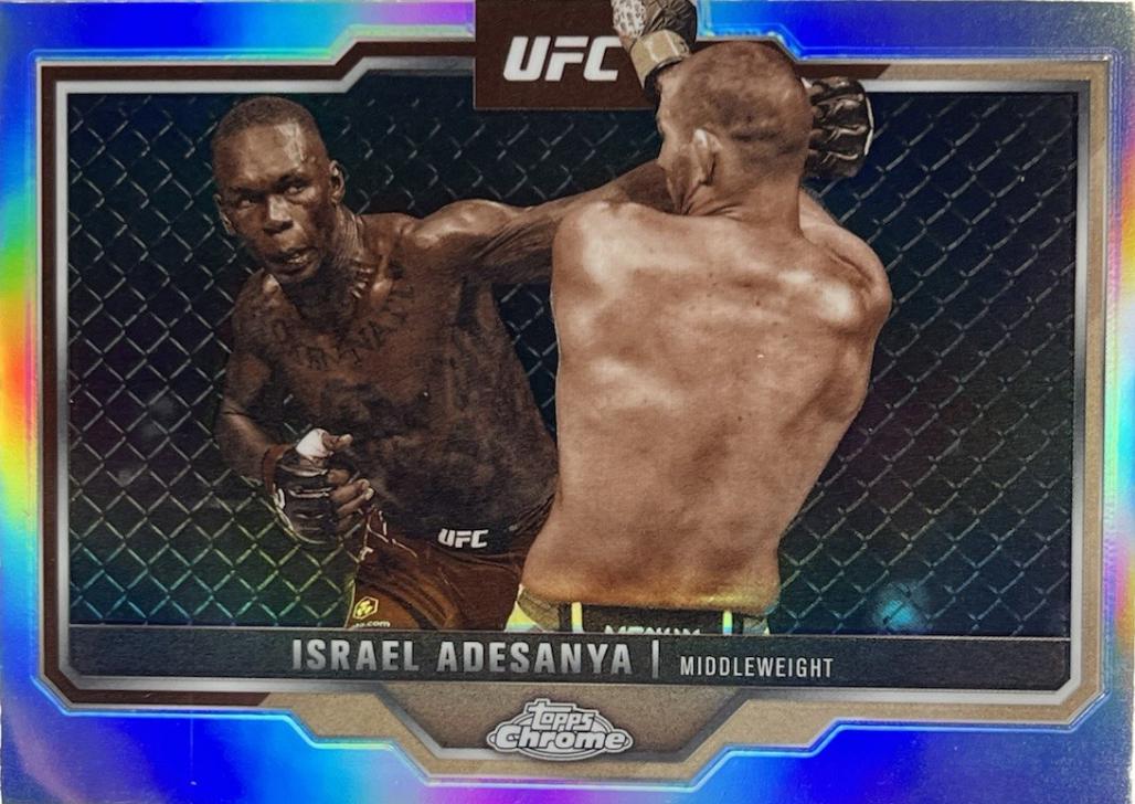 Israel Adesanya [Sepia Refractor] #3