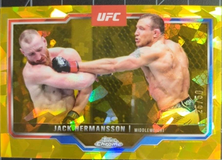Jack Hermansson [Gold Refractor] #191
