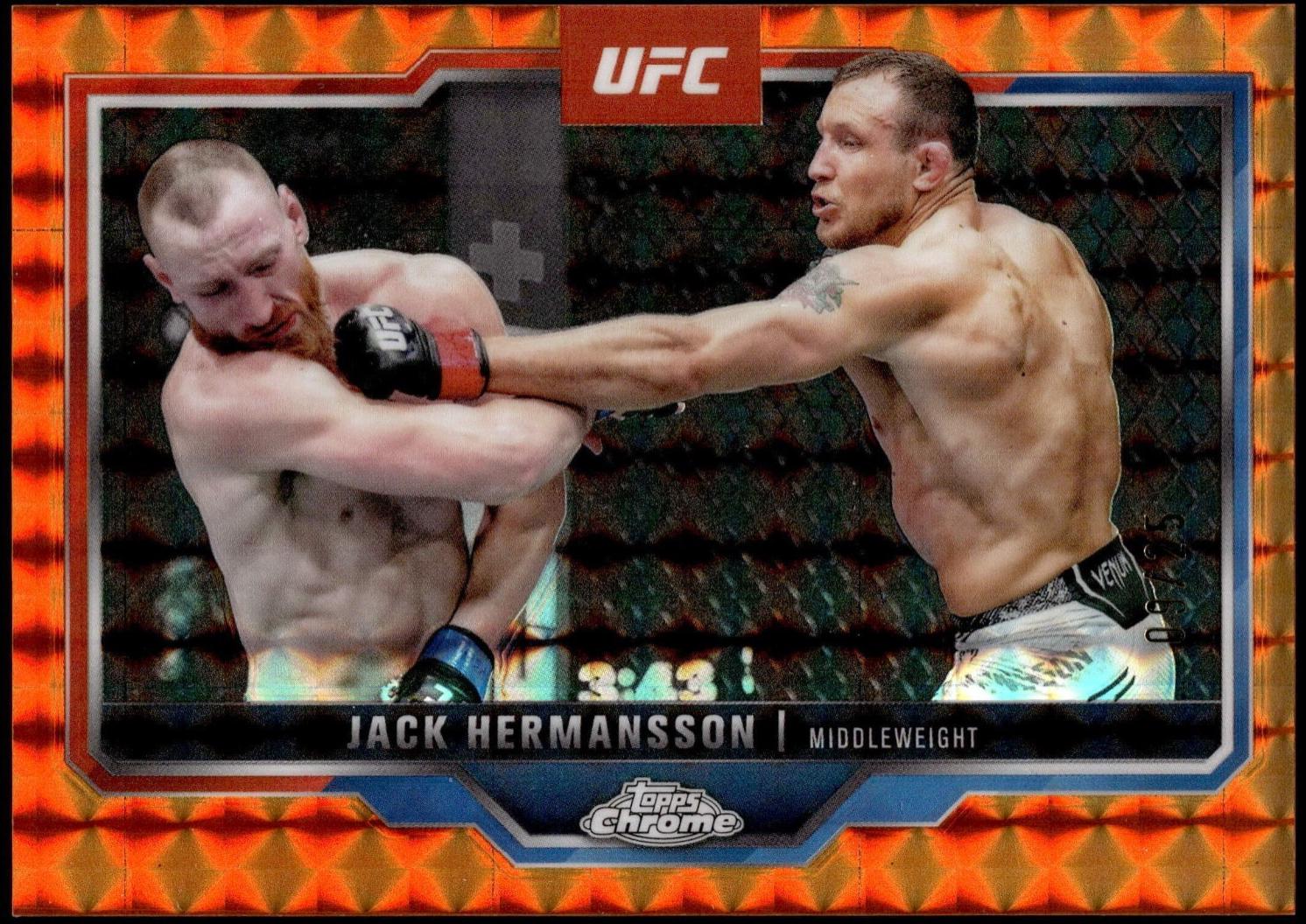 Jack Hermansson [Orange Geometric Refractor] #191