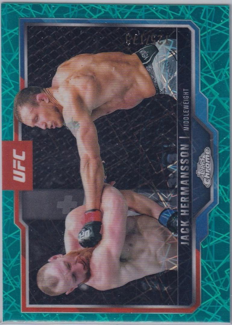 Jack Hermansson [Teal Lazer Refractor] #191