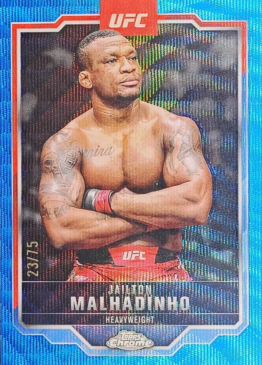 Jailton Malhadinho [Blue Wave Refractor] #112