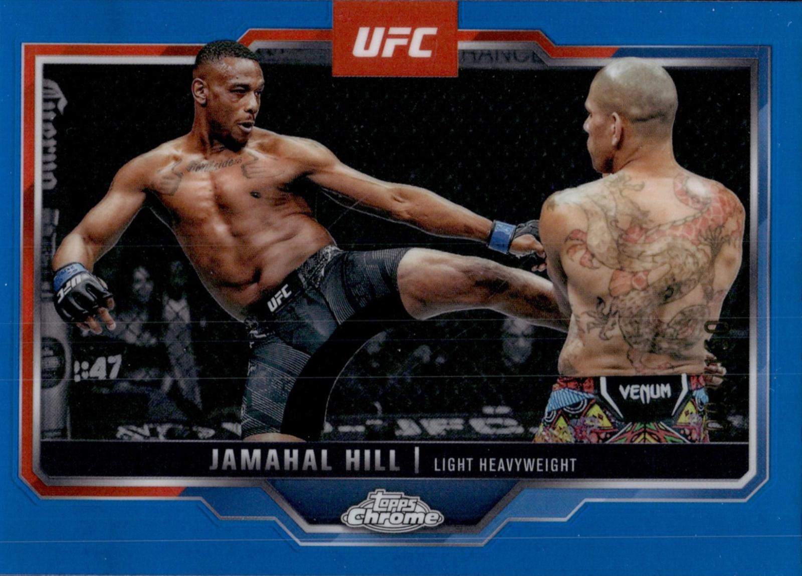 Jamahal Hill [Blue Refractor] #170