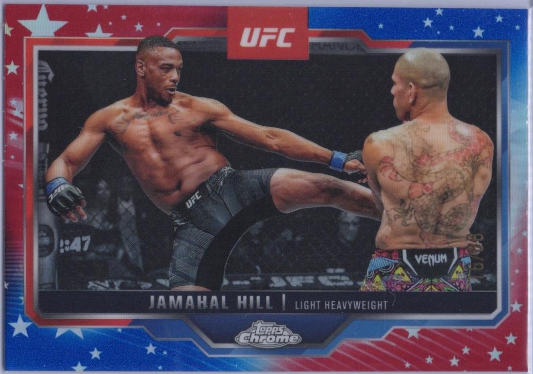 Jamahal Hill [Red White Blue Refractor] #170