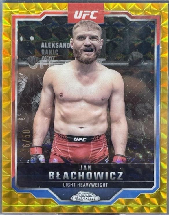 Jan Błachowicz [Gold Geometric Refractor] #129