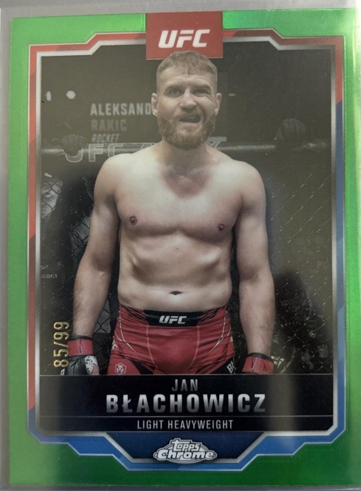 Jan Błachowicz [Green Refractor] #129