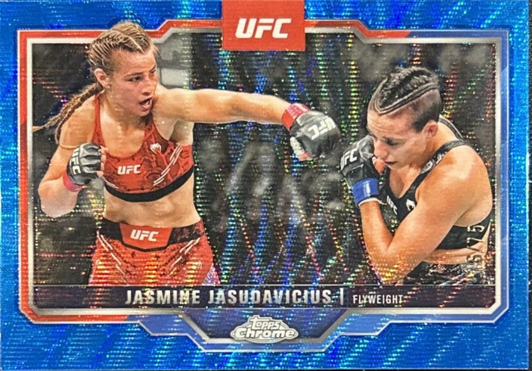 Jasmine Jasudavicius [Blue Wave Refractor] #93
