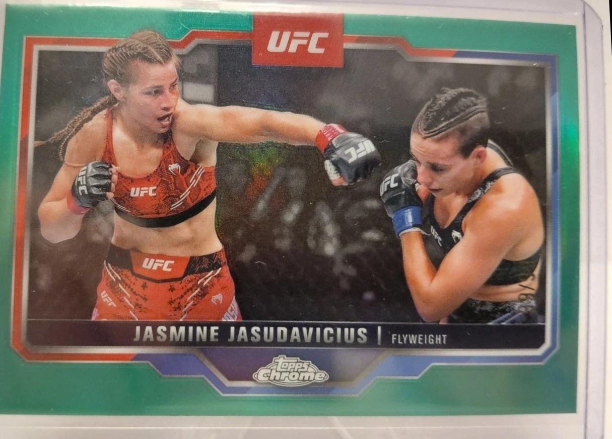 Jasmine Jasudavicius [Green Refractor] #93