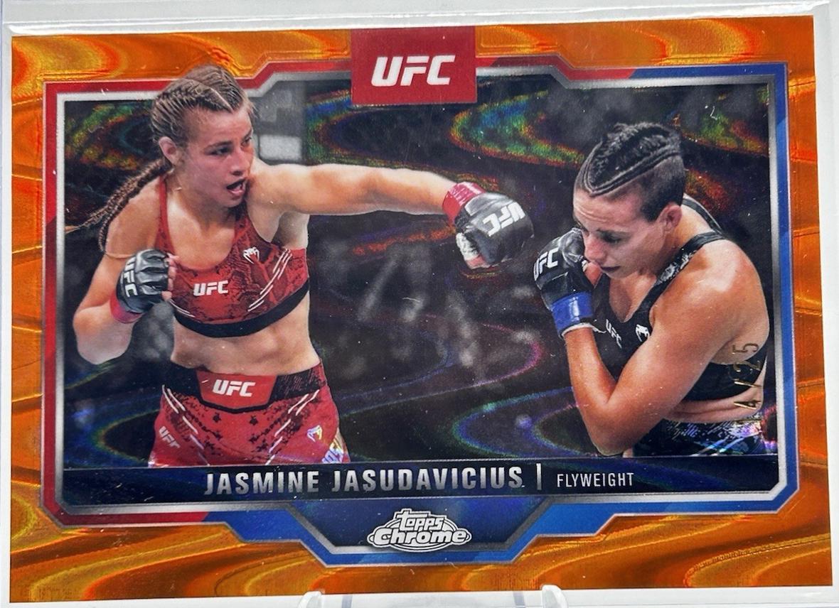 Jasmine Jasudavicius [Orange Refractor] #93