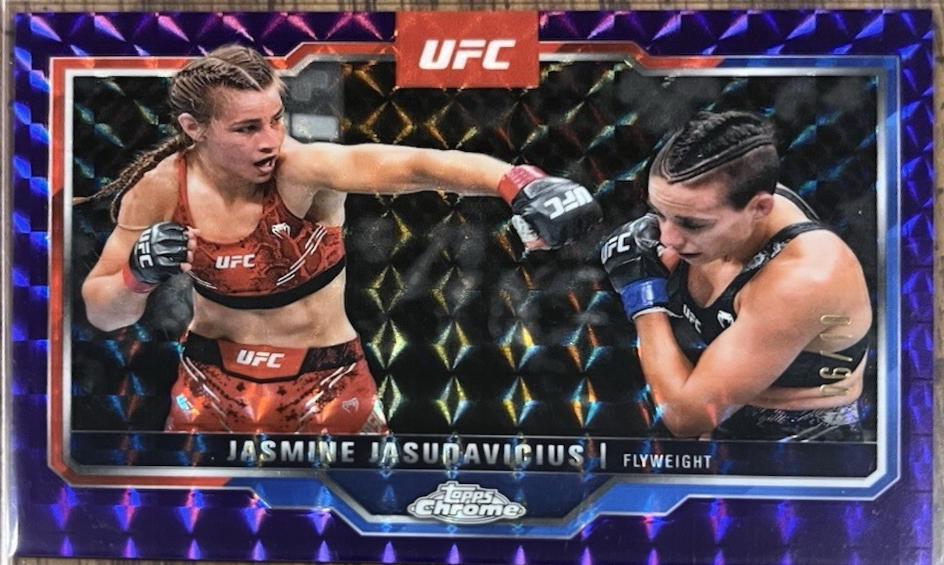 Jasmine Jasudavicius [Purple Geometric Refractor] #93