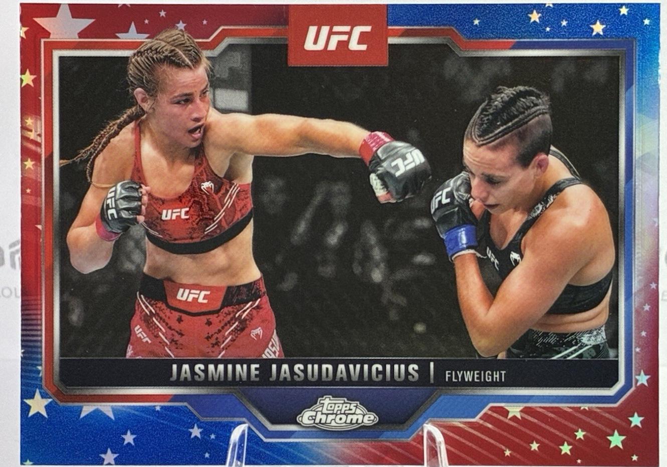 Jasmine Jasudavicius [Red Blue Refractor] #93