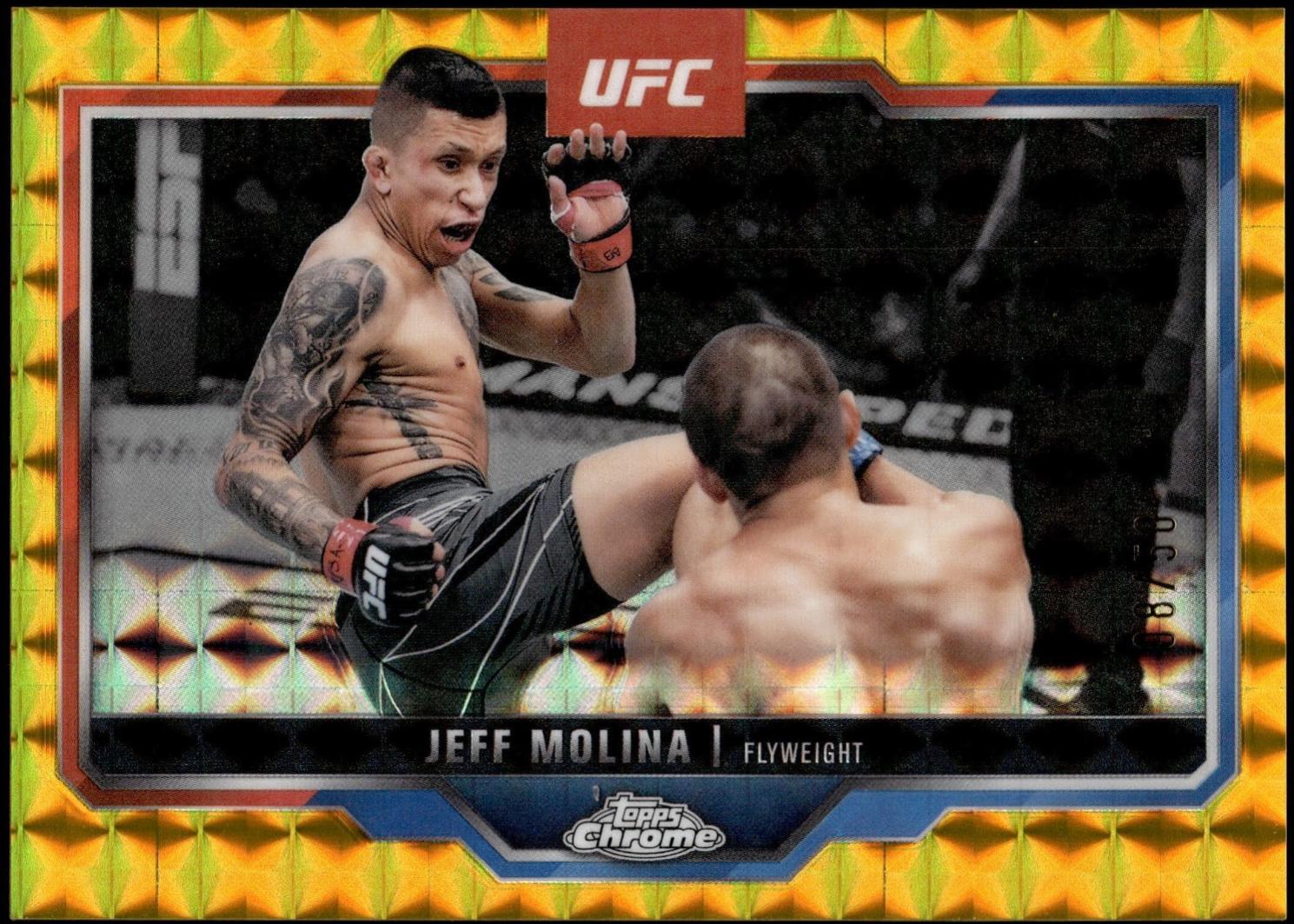 Jeff Molina [Gold Geometric Refractor] #90