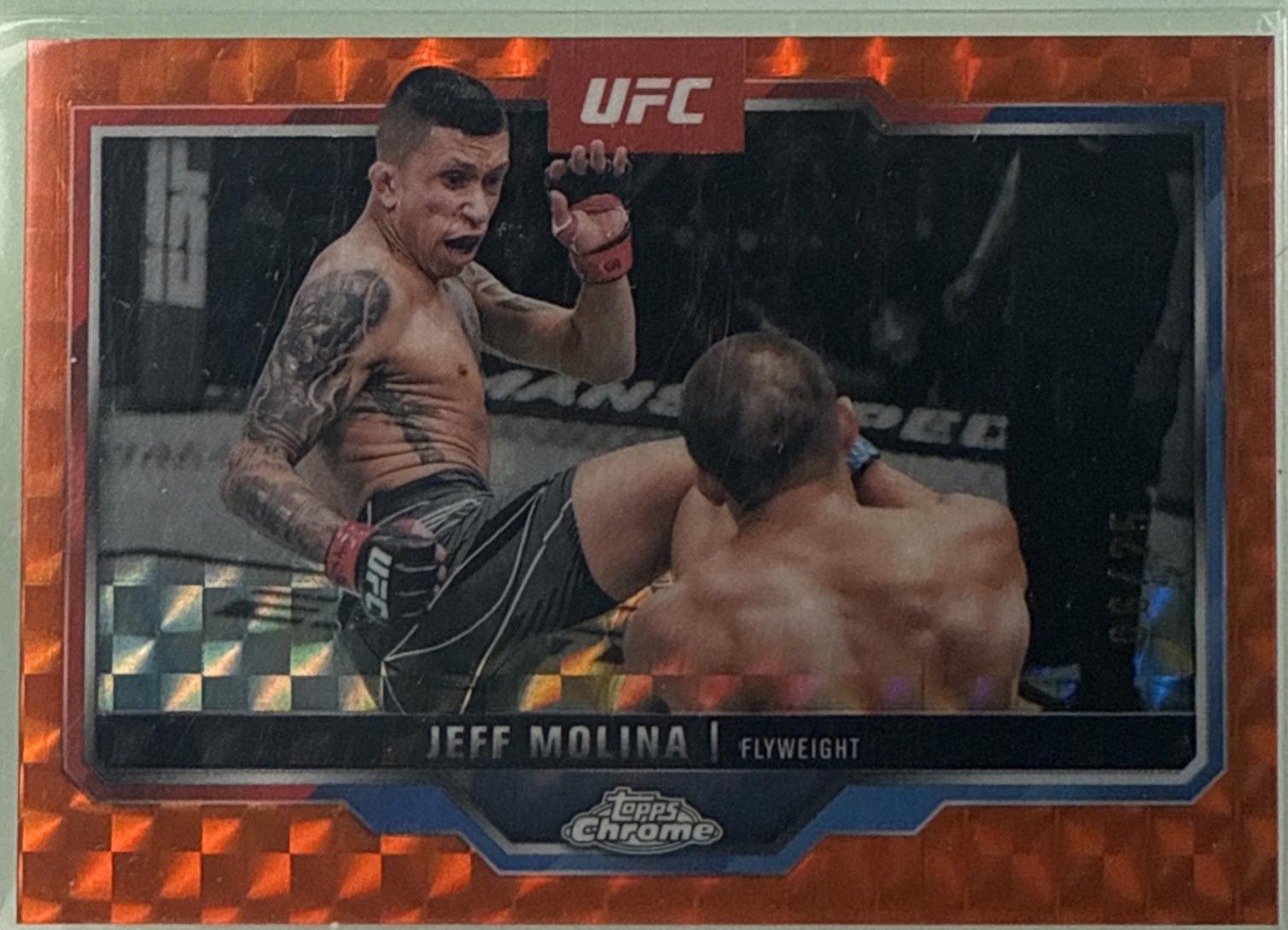 Jeff Molina [Orange Geometric Refractor] #90