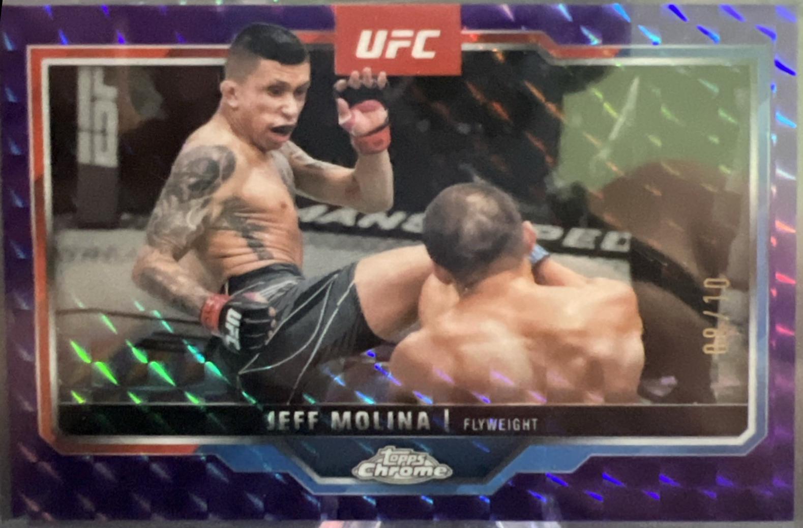 Jeff Molina [Purple Geometric Refractor] #90