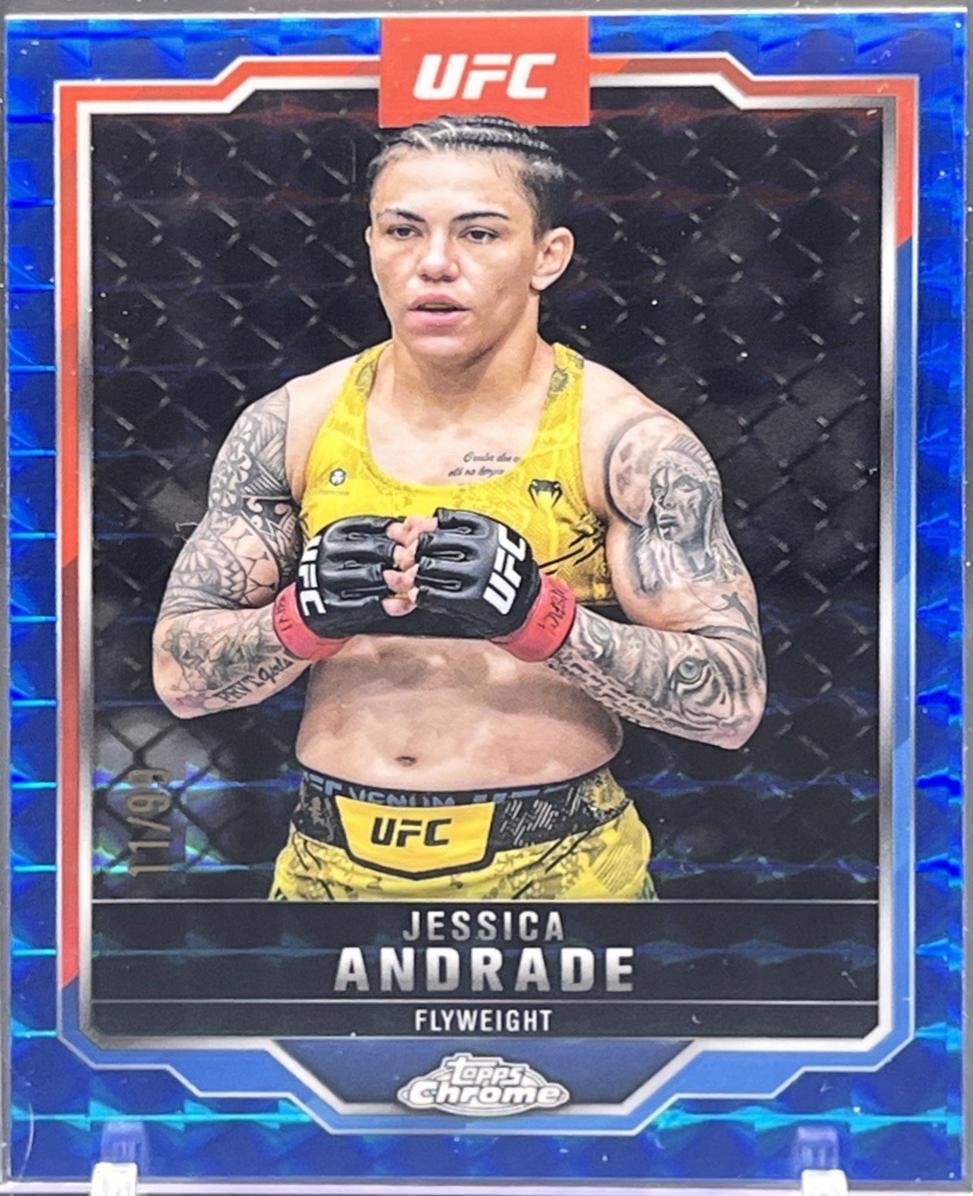 Jessica Andrade [Blue Geometric Refractor] #119
