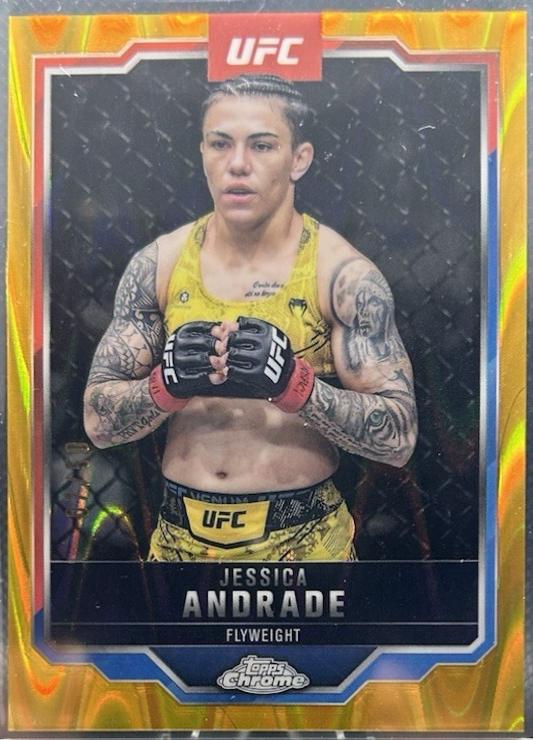 Jessica Andrade [Gold Refractor] #119