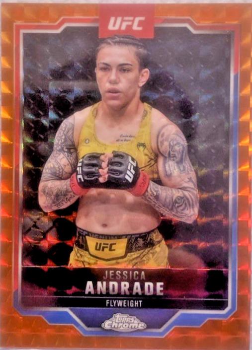 Jessica Andrade [Orange Geometric Refractor] #119