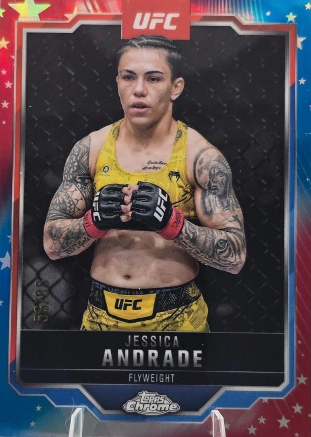 Jessica Andrade [Red Blue Refractor] #119
