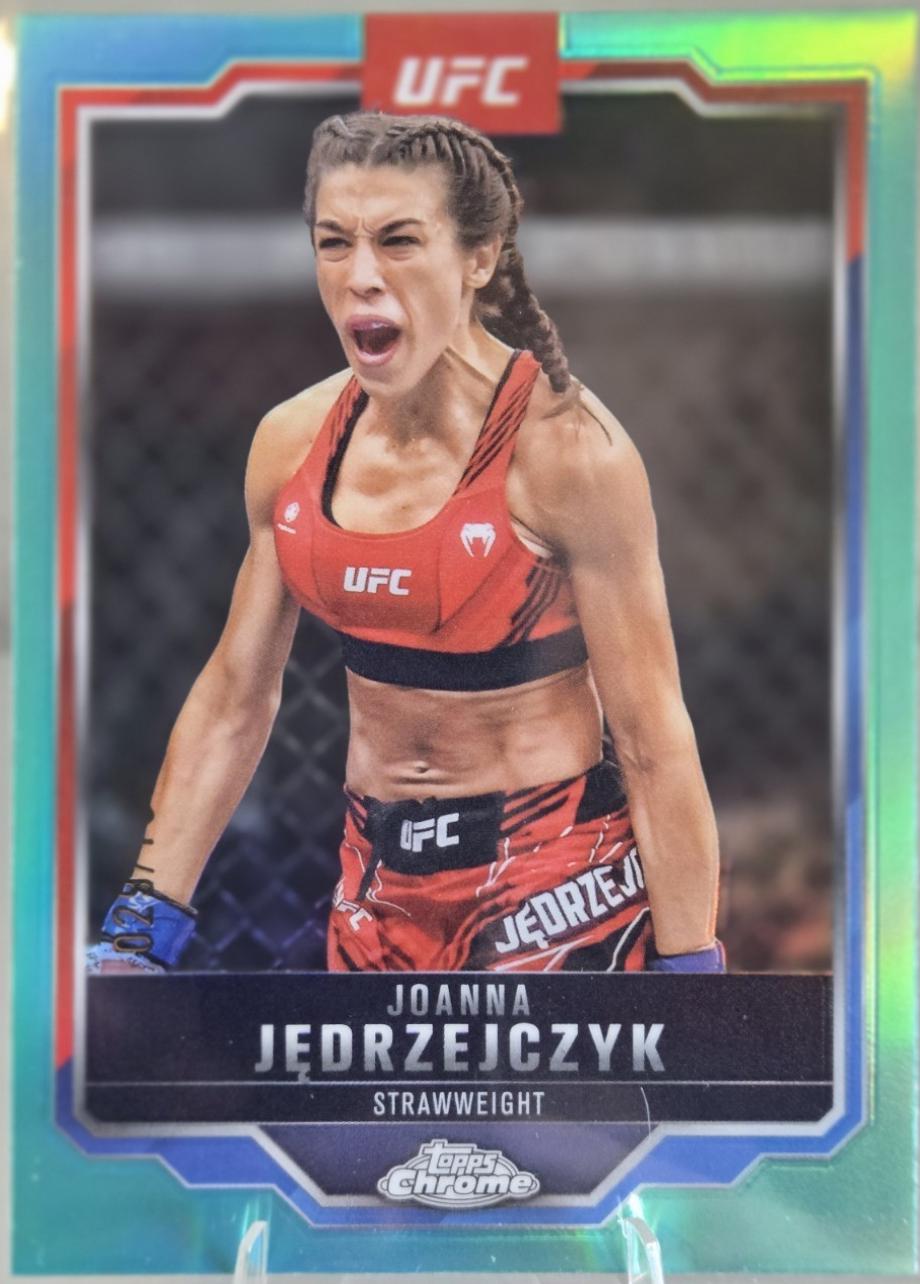 Joanna Jędrzejczyk [Aqua Refractor] #34