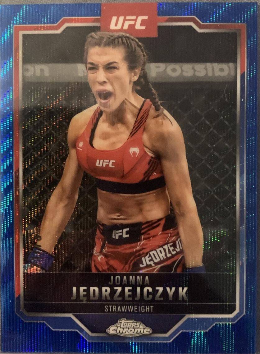 Joanna Jędrzejczyk [Blue Wave Refractor] #34