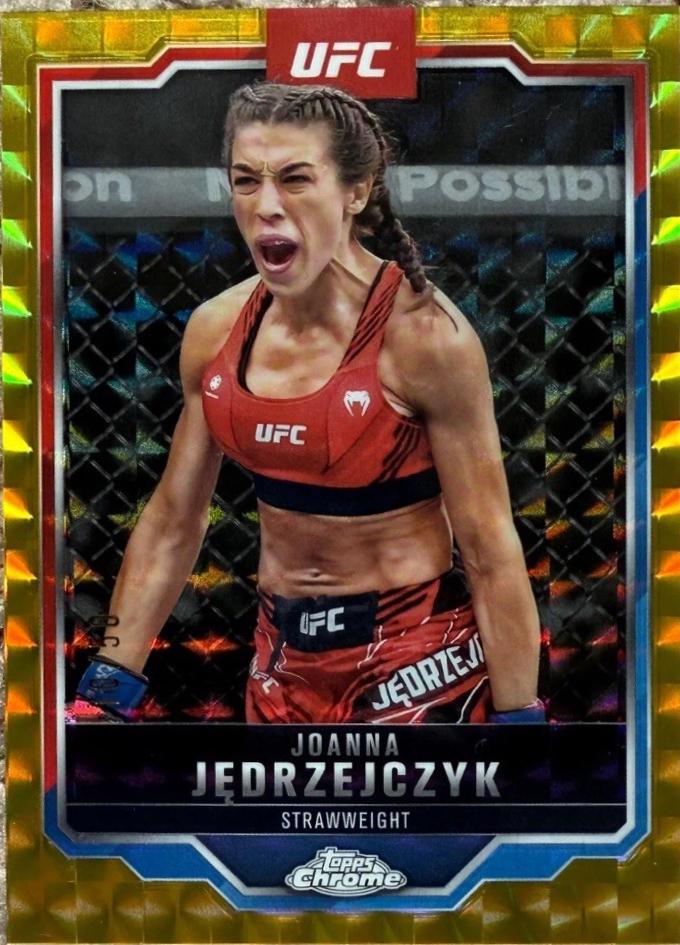Joanna Jędrzejczyk [Gold Geometric Refractor] #34