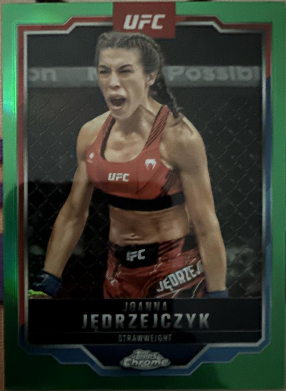 Joanna Jędrzejczyk [Green Refractor] #34