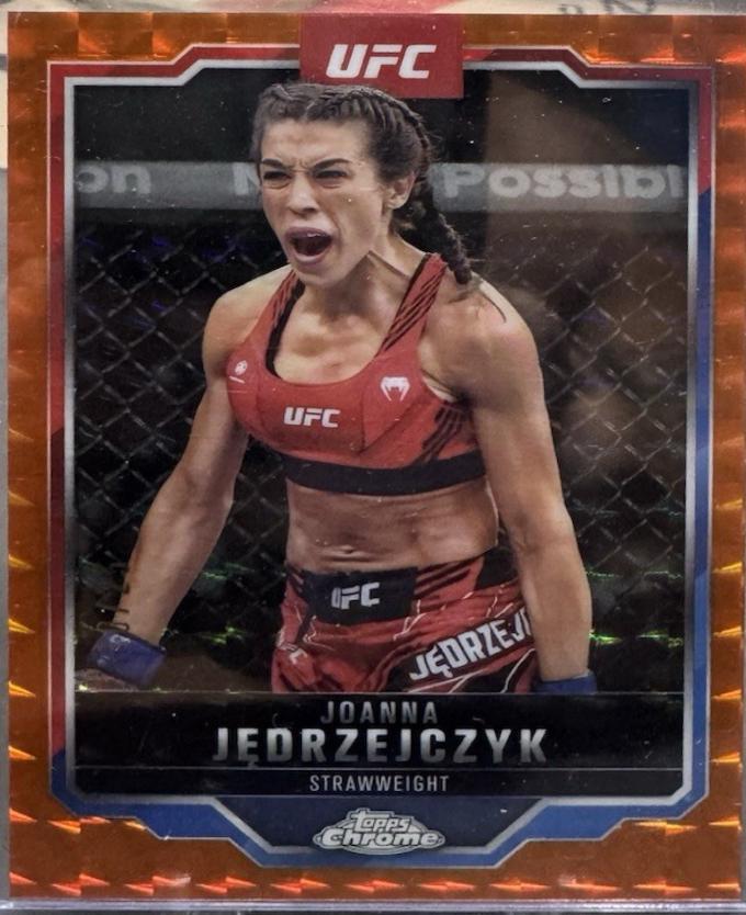 Joanna Jędrzejczyk [Orange Geometric Refractor] #34