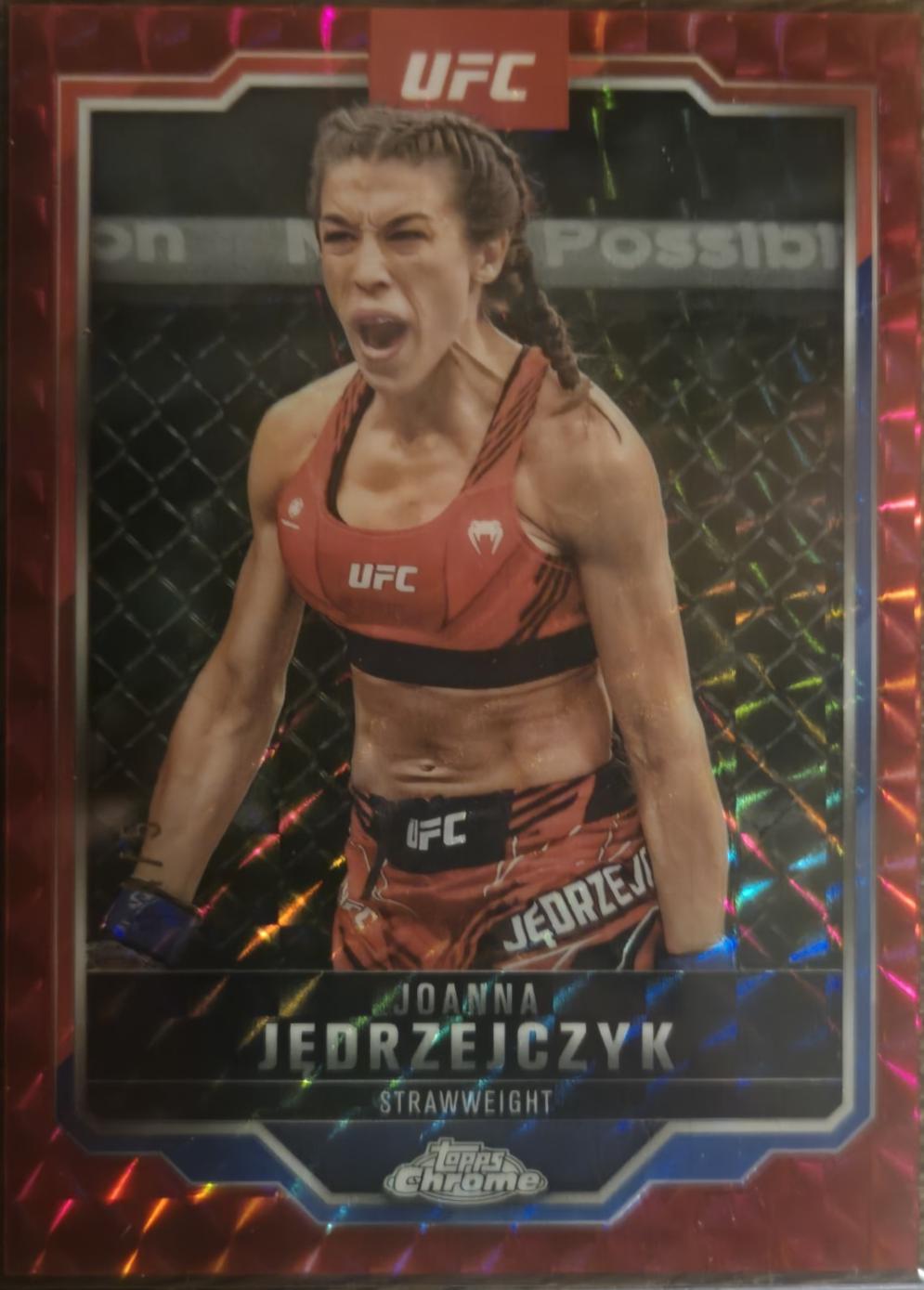 Joanna Jędrzejczyk [Red Geometric Refractor] #34