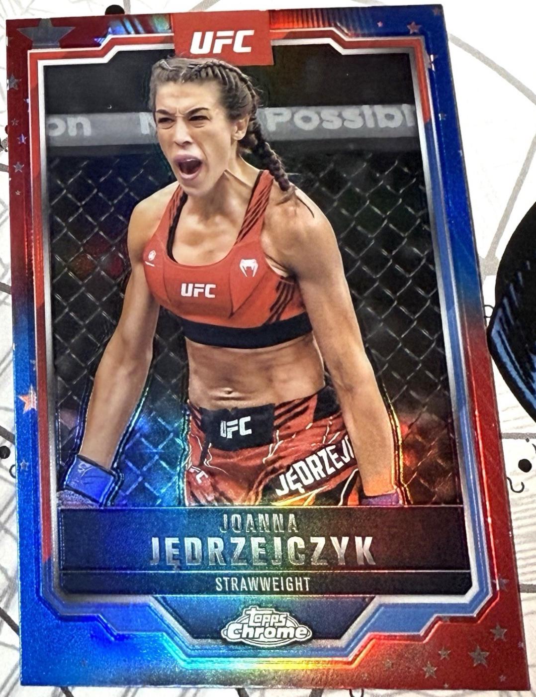 Joanna Jędrzejczyk [Red White Blue Refractor] #34