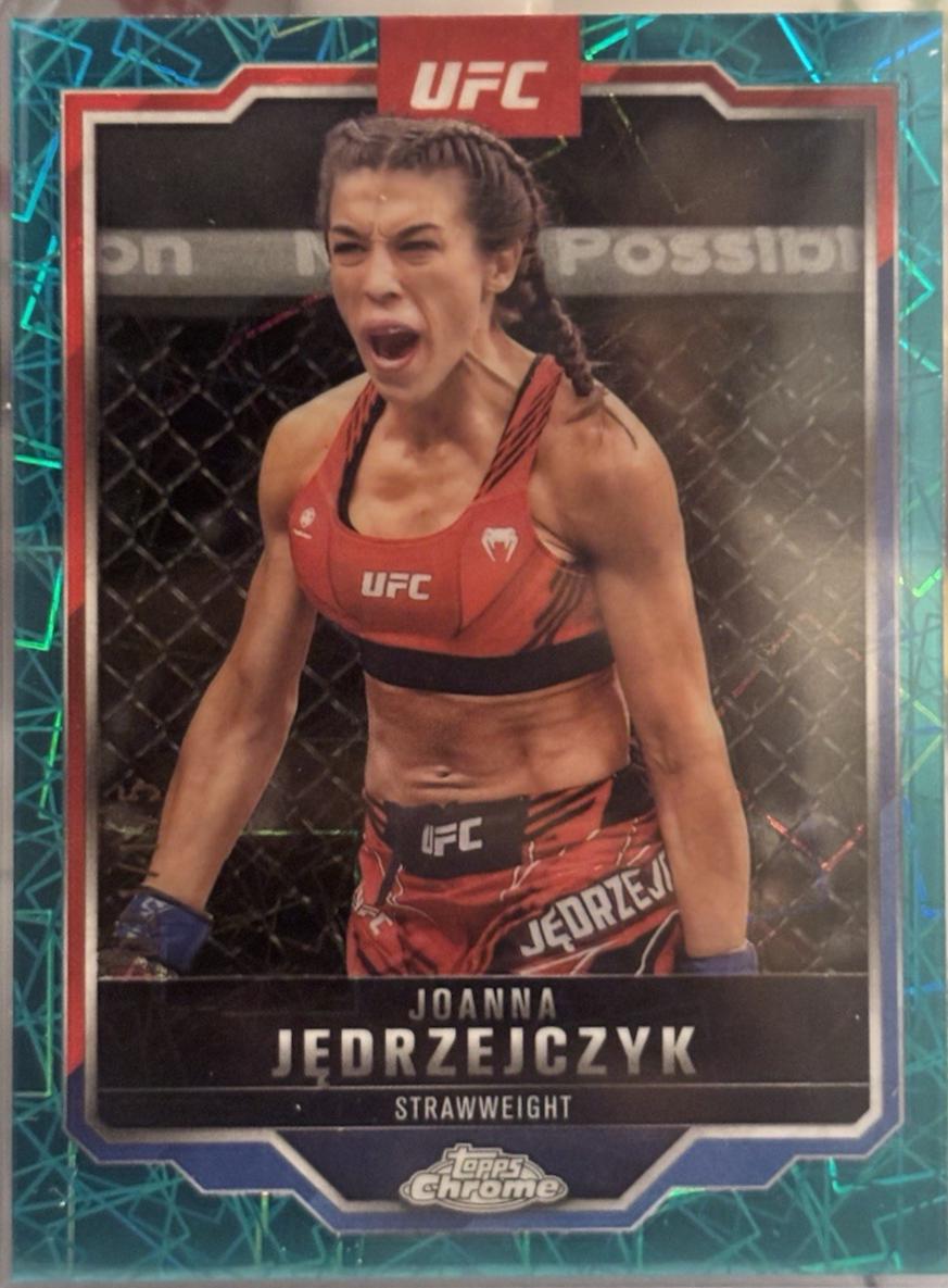 Joanna Jędrzejczyk [Teal Lazer Refractor] #34