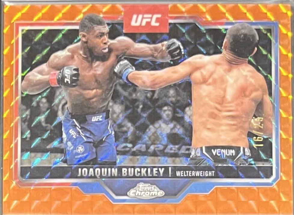Joaquin Buckley [Orange Geometric Refractor] #39